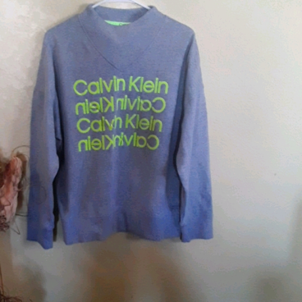 Calvin Klein Performance Logo Fleece Sweatshirt